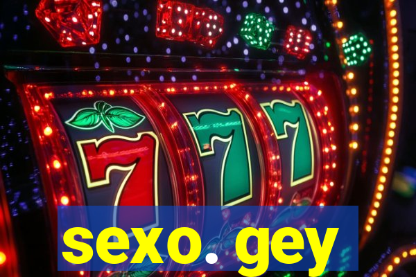 sexo. gey